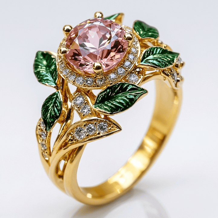 GOLD ENCHANTED GARDEN RING by Harrison & James - ring product image 1