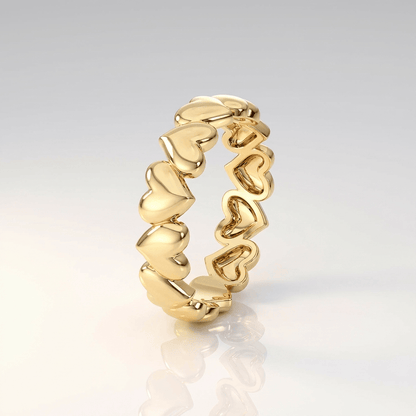 HEART OF ETERNITY BAND RING by Harrison & James - ring product image 5